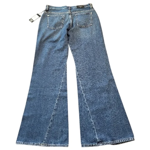 NWT 7 For All Mankind Women's Twisted Seam Spencer Flare Jeans - Size 30 - Picture 3 of 9